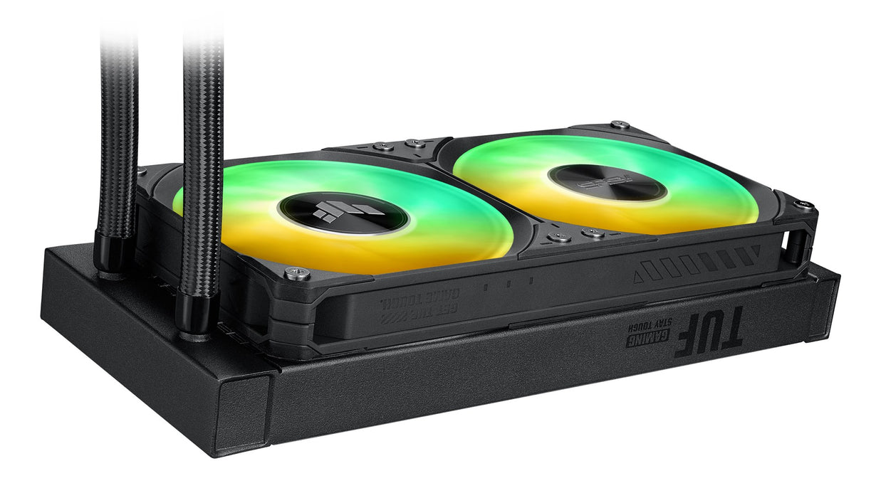 ASUS TUF GAMING LC III 240 ARGB процесор, водно охлаждане "всичко в едно", 12 см, черно