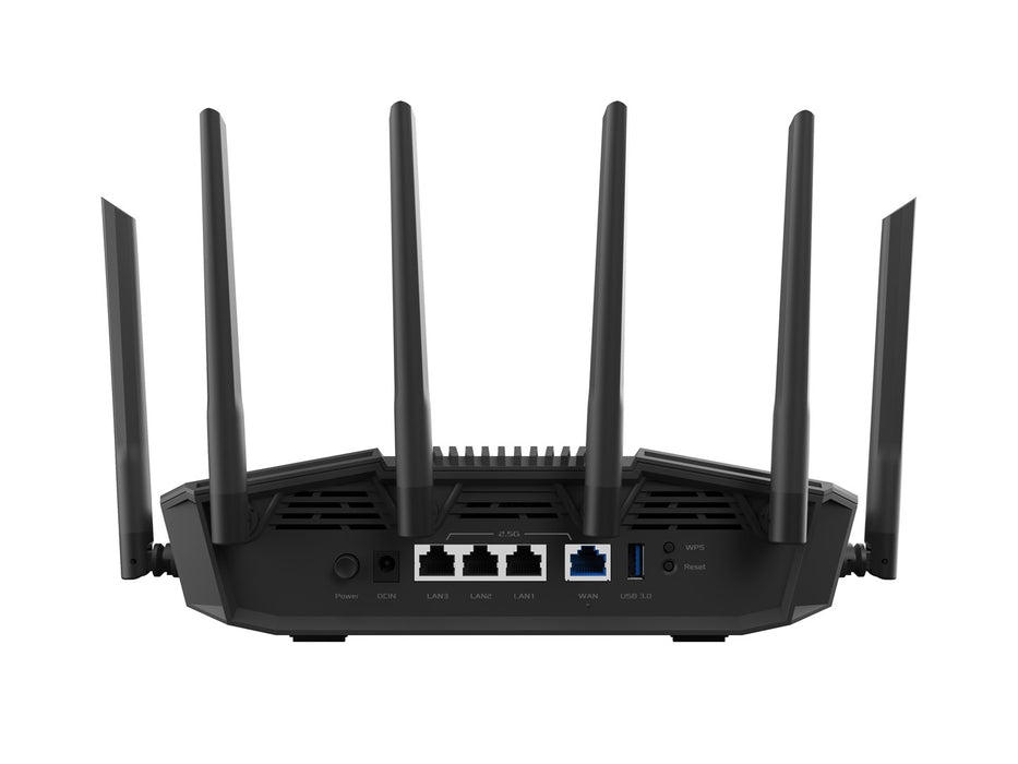 ASUS RT-BE90U BE9400 AiMesh безжичен рутер 2.5 Gigabit Ethernet Трибандов (2.4 GHz / 5 GHz / 6 GHz) Черен