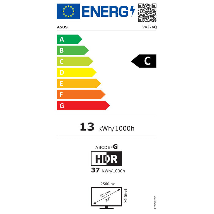 Gaming монитор Asus 90LM06G1-B01171 Quad HD 27"