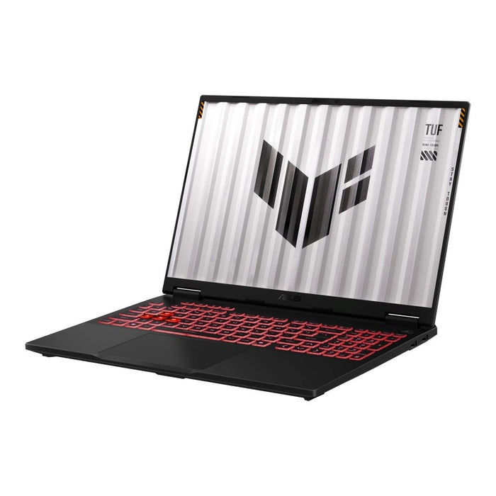 ASUS TUF Gaming A16 FA608UM-R7165W, процесор Ryzen 7 260, 16.0" FHD+, 165Hz IPS, 300 нита, 16GB DDR5, SSD памет 5600, 512 ГБ, GeForce RTX 5060 8GB, WLAN+BT, LAN камера, 1080p, 90Whrs, Windows 11, Jaeger Grey