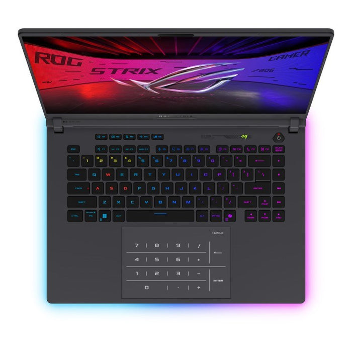 ASUS ROG Strix G16 G615JH-I5165W i5-13450HX 16.0" FHD+ 165Hz IPS-ниво 300nits AG 16GB DDR5 5600 SSD512 GeForce RTX 5050_ 8GB WLAN+BT LAN Cam1080p 90Whrs Win11 Eclipse Grey