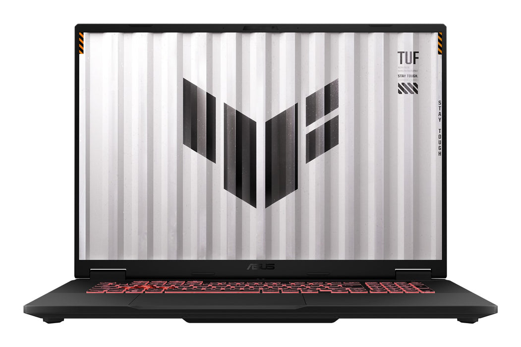 ASUS TUF Gaming A18 FA808UH-S8013W Лаптоп с AMD Ryzen™ 7 260, 45,7 см (18"), WUXGA, 16 GB DDR5-SDRAM, 512 GB SSD, NVIDIA® GeForce RTX™ 5050, графичен процесор за лаптоп, Wi-Fi 6E (802.11ax), Windows 11 Home, сив