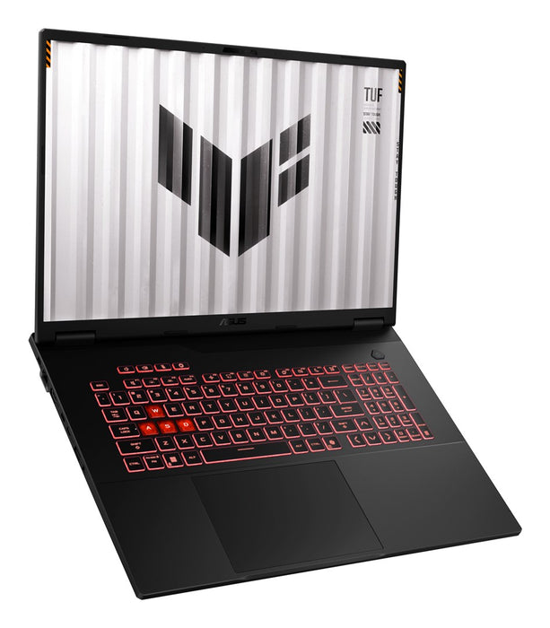 ASUS TUF Gaming A18 FA808UH-S8013W Лаптоп с AMD Ryzen™ 7 260, 45,7 см (18"), WUXGA, 16 GB DDR5-SDRAM, 512 GB SSD, NVIDIA® GeForce RTX™ 5050, графичен процесор за лаптоп, Wi-Fi 6E (802.11ax), Windows 11 Home, сив