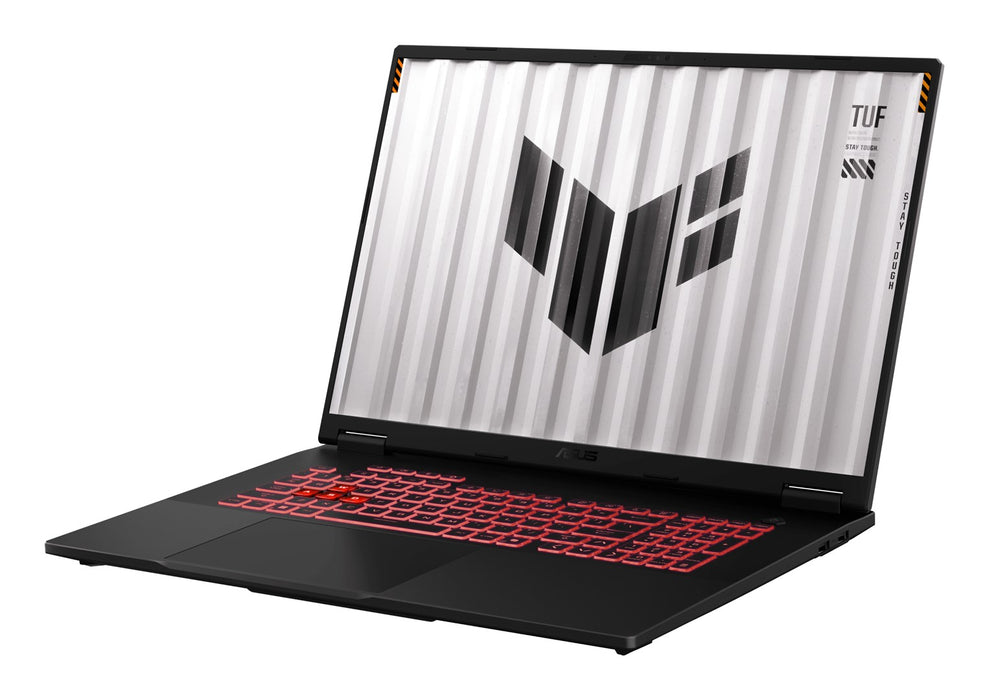 ASUS TUF Gaming A18 FA808UH-S8013W Лаптоп с AMD Ryzen™ 7 260, 45,7 см (18"), WUXGA, 16 GB DDR5-SDRAM, 512 GB SSD, NVIDIA® GeForce RTX™ 5050, графичен процесор за лаптоп, Wi-Fi 6E (802.11ax), Windows 11 Home, сив