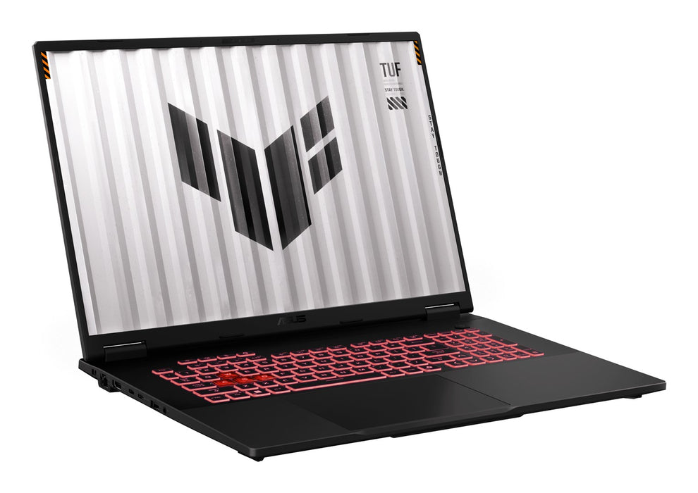 ASUS TUF Gaming A18 FA808UH-S8013W Лаптоп с AMD Ryzen™ 7 260, 45,7 см (18"), WUXGA, 16 GB DDR5-SDRAM, 512 GB SSD, NVIDIA® GeForce RTX™ 5050, графичен процесор за лаптоп, Wi-Fi 6E (802.11ax), Windows 11 Home, сив
