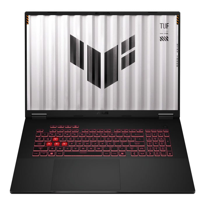 ASUS TUF Gaming A18 FA808UH-S8013W Лаптоп с AMD Ryzen™ 7 260, 45,7 см (18"), WUXGA, 16 GB DDR5-SDRAM, 512 GB SSD, NVIDIA® GeForce RTX™ 5050, графичен процесор за лаптоп, Wi-Fi 6E (802.11ax), Windows 11 Home, сив