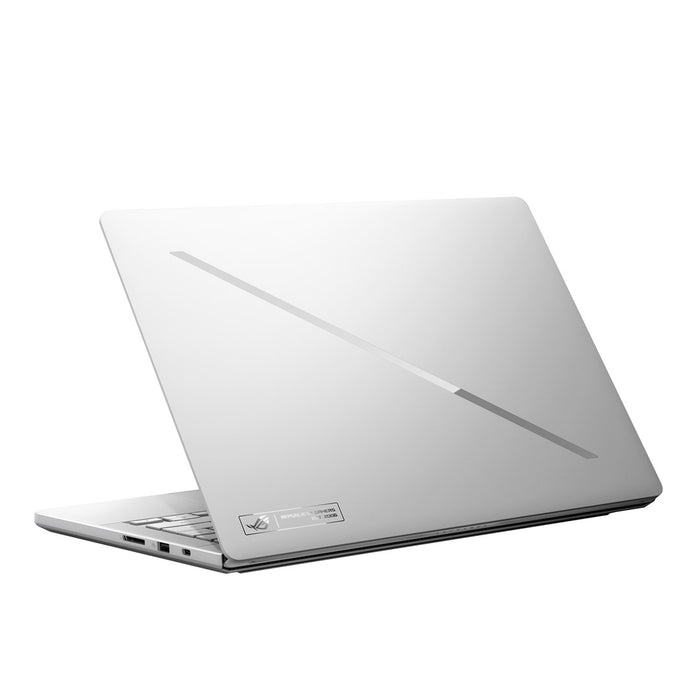 ASUS ROG Zephyrus G14 GU405AR-SY065 Ultra 9 386H 14.0"3K OLED 120Hz 1100nits AR 32GB LPDDR5X SSD1TB GeForce RTX 5070 Ti 12GB Cam1080p + IR 73Whrs NoOS Алуминий Платиново Бял