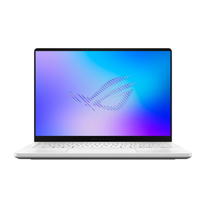 ASUS ROG Zephyrus G14 GU405AR-SY065 Ultra 9 386H 14.0"3K OLED 120Hz 1100nits AR 32GB LPDDR5X SSD1TB GeForce RTX 5070 Ti 12GB Cam1080p + IR 73Whrs NoOS Алуминий Платиново Бял