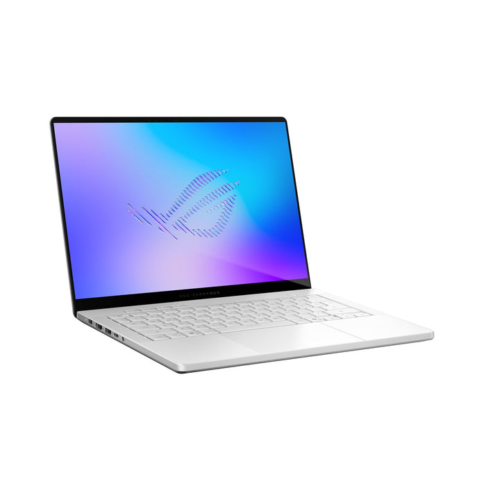 ASUS ROG Zephyrus G14 GU405AR-SY065 Ultra 9 386H 14.0"3K OLED 120Hz 1100nits AR 32GB LPDDR5X SSD1TB GeForce RTX 5070 Ti 12GB Cam1080p + IR 73Whrs NoOS Алуминий Платиново Бял