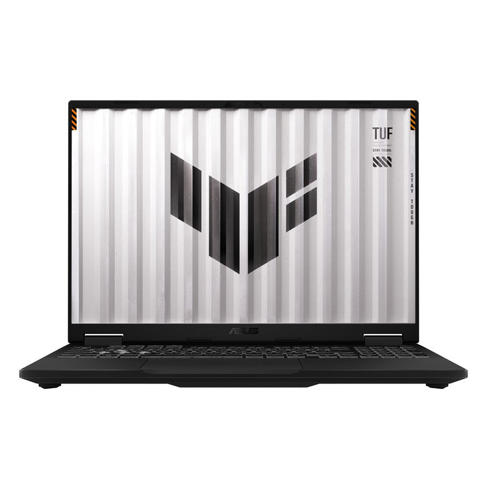 ASUS TUF Gaming A16 FA608UMI-R7165W, процесор Ryzen 7 260, 16.0"FHD+, 144Hz, 300nits, IPS-ниво, 16GB DDR5, SSD 512, GeForce RTX 5060 8GB, 1080p, 70Whrs, Win11, алуминий, цвят Jaeger Gray