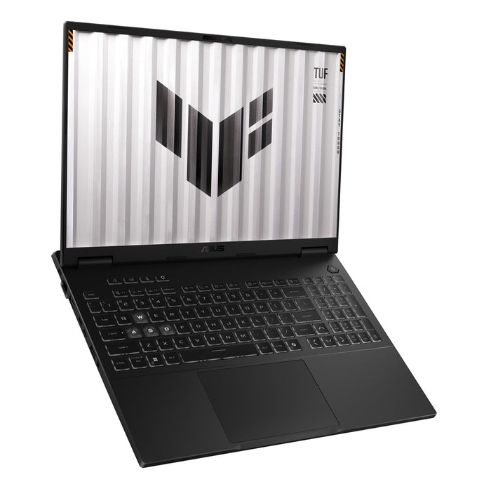 ASUS TUF Gaming A16 FA608UMI-R7165W, процесор Ryzen 7 260, 16.0"FHD+, 144Hz, 300nits, IPS-ниво, 16GB DDR5, SSD 512, GeForce RTX 5060 8GB, 1080p, 70Whrs, Win11, алуминий, цвят Jaeger Gray