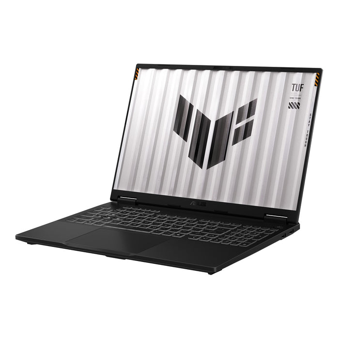 ASUS TUF Gaming A16 FA608UMI-R7165W, процесор Ryzen 7 260, 16.0"FHD+, 144Hz, 300nits, IPS-ниво, 16GB DDR5, SSD 512, GeForce RTX 5060 8GB, 1080p, 70Whrs, Win11, алуминий, цвят Jaeger Gray