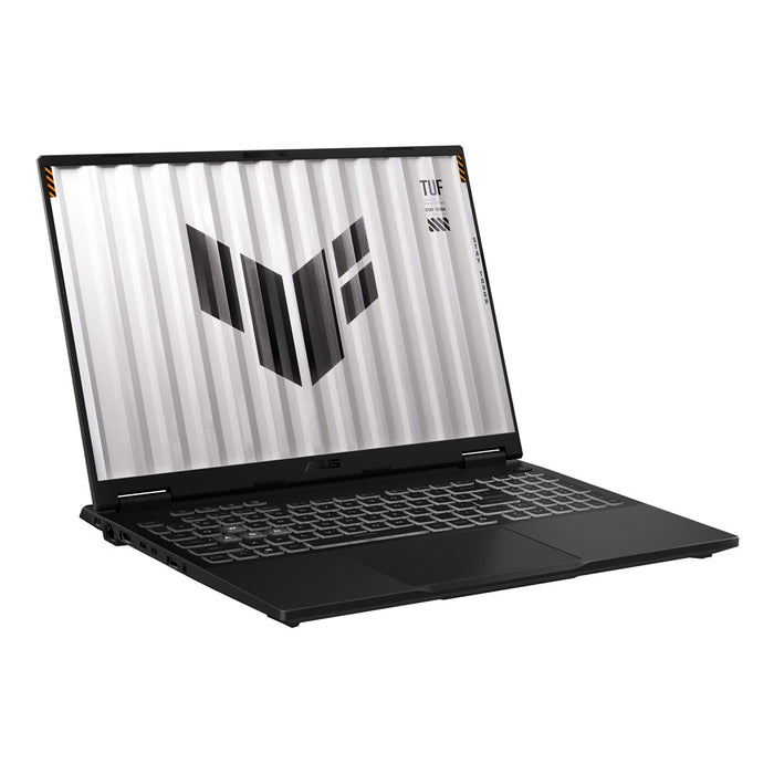 ASUS TUF Gaming A16 FA608UMI-R7165W, процесор Ryzen 7 260, 16.0"FHD+, 144Hz, 300nits, IPS-ниво, 16GB DDR5, SSD 512, GeForce RTX 5060 8GB, 1080p, 70Whrs, Win11, алуминий, цвят Jaeger Gray