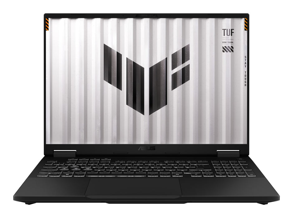 ASUS TUF Gaming A16 FA608UMI-R7165W, процесор Ryzen 7 260, 16.0"FHD+, 144Hz, 300nits, IPS-ниво, 16GB DDR5, SSD 512, GeForce RTX 5060 8GB, 1080p, 70Whrs, Win11, алуминий, цвят Jaeger Gray