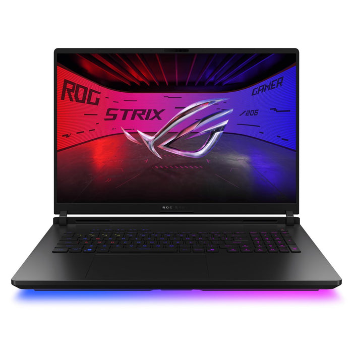 ASUS ROG Strix SCAR 18 G835LXG-U9644X Лаптоп Intel Core Ultra 9 290HX Plus 45.7 см (18") 4K Ultra HD 64 GB DDR5-SDRAM 4 TB SSD NVIDIA GeForce RTX 5090 Wi-Fi 7 (802.11be) Windows 11 Pro Черен