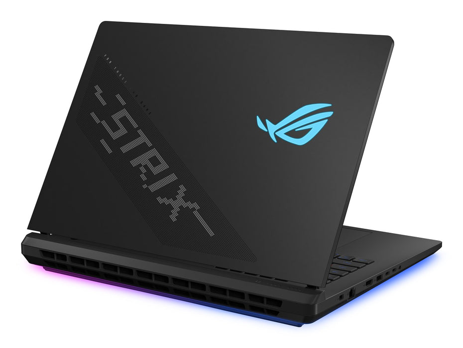 ASUS ROG Strix SCAR 18 G835LXG-U9644X Лаптоп Intel Core Ultra 9 290HX Plus 45.7 см (18") 4K Ultra HD 64 GB DDR5-SDRAM 4 TB SSD NVIDIA GeForce RTX 5090 Wi-Fi 7 (802.11be) Windows 11 Pro Черен