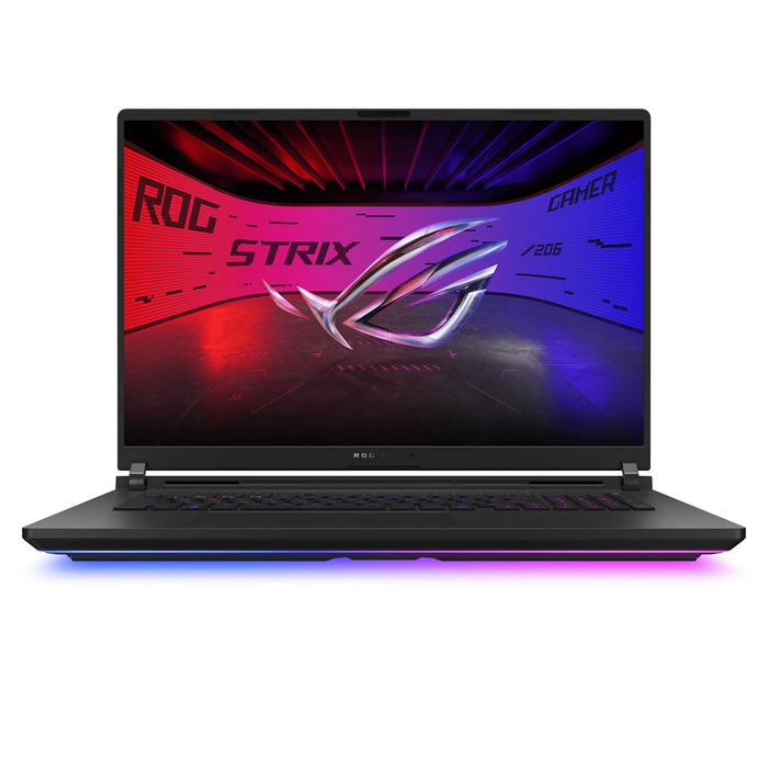 ASUS ROG Strix SCAR 18 G835LXG-U9644X Лаптоп Intel Core Ultra 9 290HX Plus 45.7 см (18") 4K Ultra HD 64 GB DDR5-SDRAM 4 TB SSD NVIDIA GeForce RTX 5090 Wi-Fi 7 (802.11be) Windows 11 Pro Черен