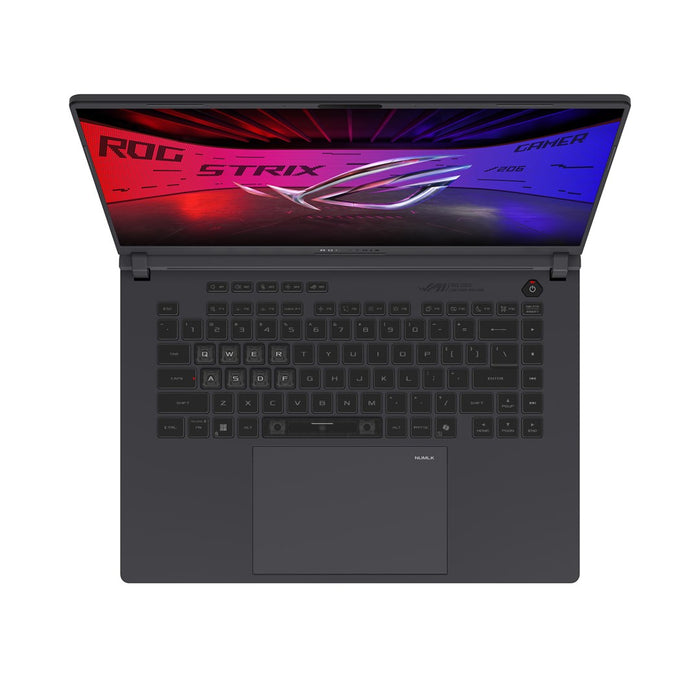 ASUS ROG Strix G16 G615LW-U9321W Лаптоп с Intel Core Ultra 9 275HX, 40.6 см (16"), WQXGA, 32 GB DDR5-SDRAM, 1 TB SSD, NVIDIA GeForce RTX 5080, Wi-Fi 7 (802.11be), Windows 11 Home, сив
