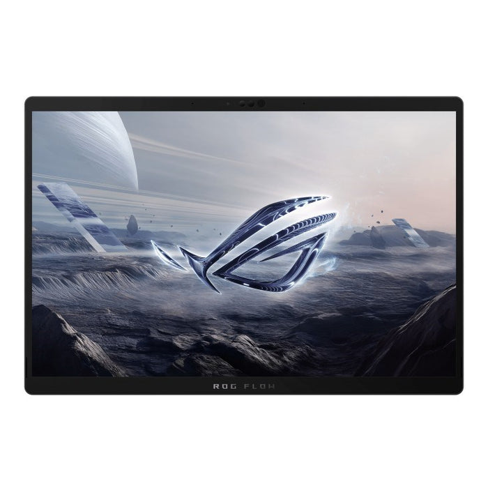 ASUS ROG Flow Z13 GZ302EA-RU089 Ryzen AI MAX+ 395 13.4" 2.5K сензорен екран 180Hz IPS-ниво 500nits гланцов 64GB LPDDR5X 8000 SSD1TB Radeon 8060S графика WLAN+BT камера 13MP + 5MP IR 70Whrs NoOS Изключено Черен