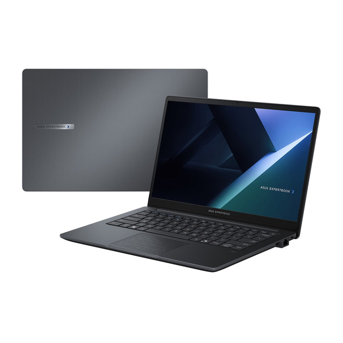 ASUS ExpertBook B1403CVA-S67343X Core i5-210H 14.0" FHD 300 нита 60 Hz Широк ъгъл на гледане AG 16 GB DDR5 512 GB SSD Intel UHD Graphics WLAN + Bluetooth 1080p уеб камера 63 Wh Windows 11 Pro Gentle Grey 3-годишна гаранция на място