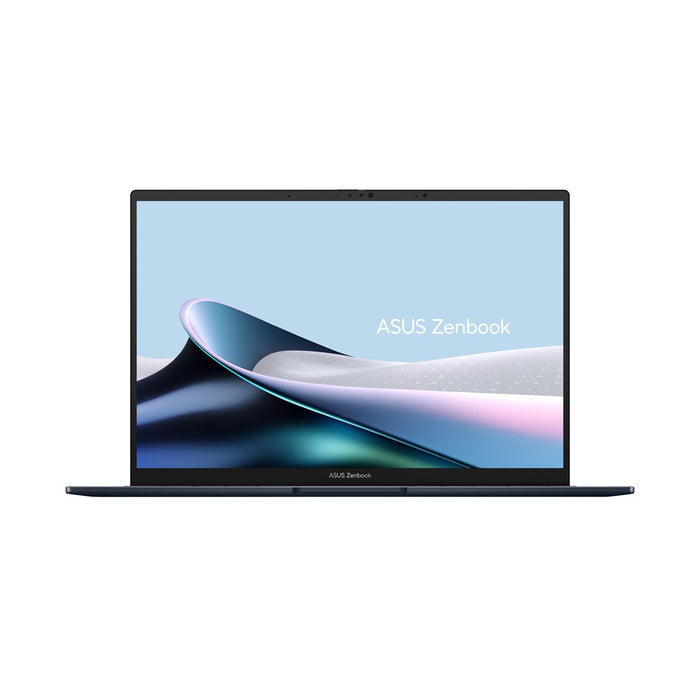 ASUS Zenbook 14 UX3405CA-SU864X Ultra 9 285H 14.0" 3K 120Hz 500 нита LBL AG 32GB LPDDR5X 1TB SSD Intel Arc Graphics WLAN+BT 1080p уебкамера 75Wh Windows 11 Pro Алуминий Син