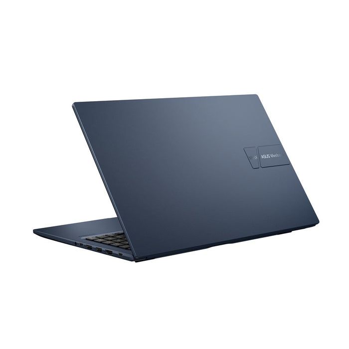 ASUS Vivobook 15 X1504VA-BQ4281W, 15.6" FHD IPS дисплей, Core 3 100U, 250 нита, 60 Hz AG, 16 GB DDR5, 512 GB SSD, Intel Graphics, WLAN + Bluetooth, 720p уеб камера, 42 Wh батерия, Windows 11, тих, син