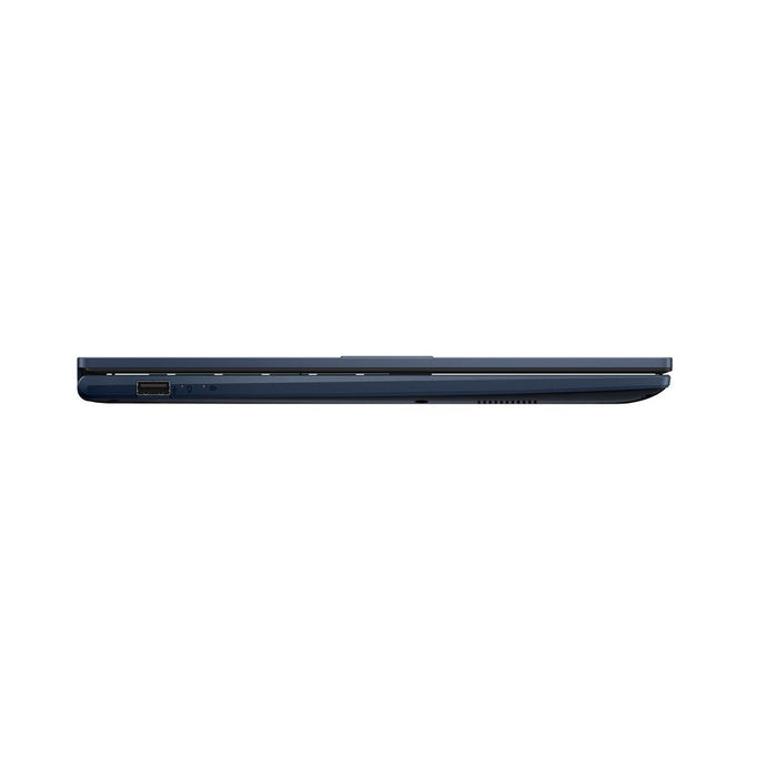 ASUS Vivobook 15 X1504VA-BQ4281W, 15.6" FHD IPS дисплей, Core 3 100U, 250 нита, 60 Hz AG, 16 GB DDR5, 512 GB SSD, Intel Graphics, WLAN + Bluetooth, 720p уеб камера, 42 Wh батерия, Windows 11, тих, син