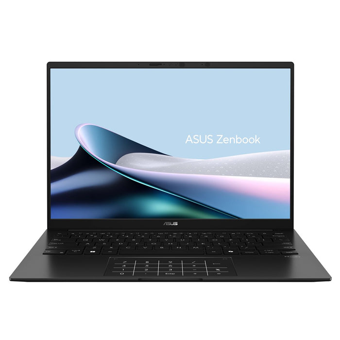 ASUS ZenBook 14 UM3406GA-QD013W Ryzen AI 5 430 14.0" WUXGA 60Hz 300 нита AG 16GB LPDDR5X 512GB SSD Radeon Graphics WLAN + Bluetooth 720p уеб камера 75Wh батерия Windows 11 Алуминий Jade Black