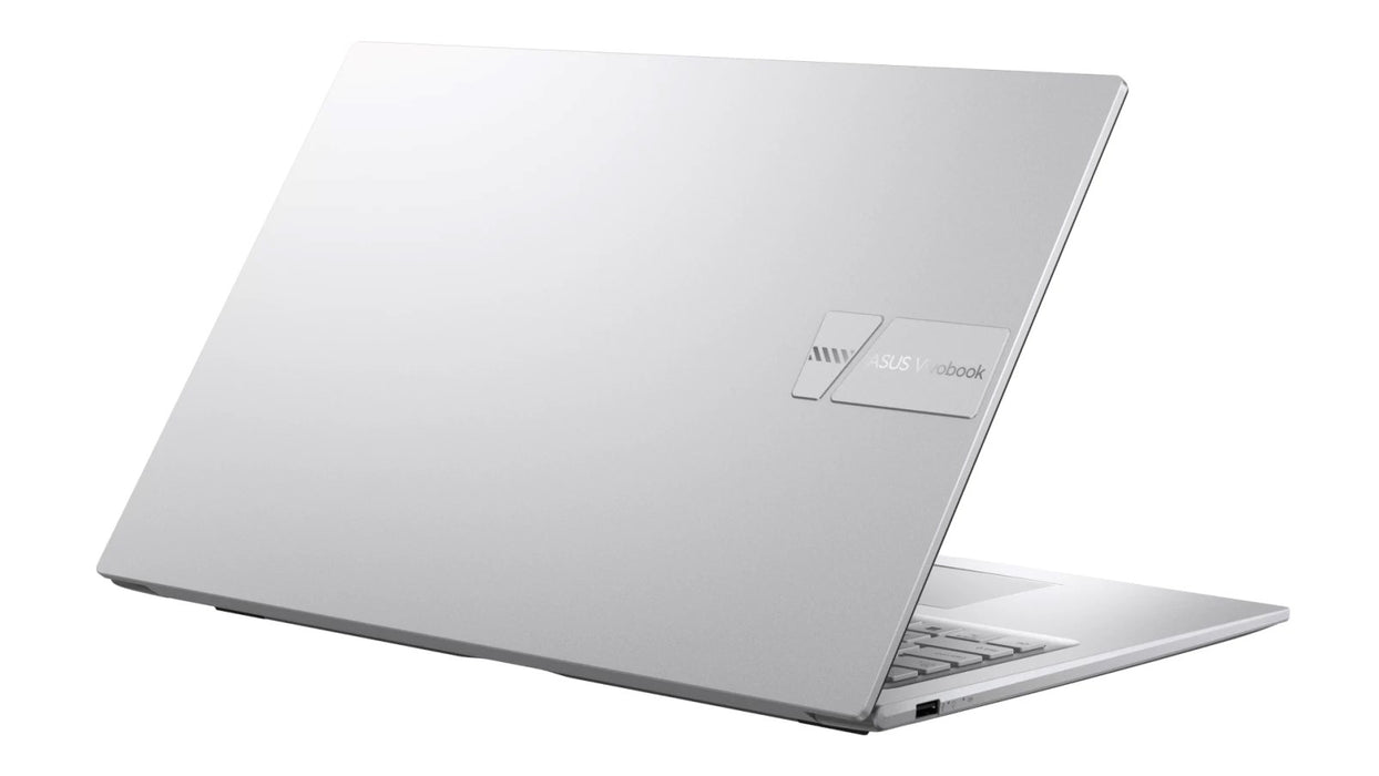 ASUS Vivobook 17 X1704VA-AU1067, Core 5 120U, 17.3" FHD, IPS панел, 60Hz, 250 нита, AG, 16GB DDR5 SSD, 512 GB, Intel Graphics Cam, 720p, 50Whrs, NoOS, Cool Silver