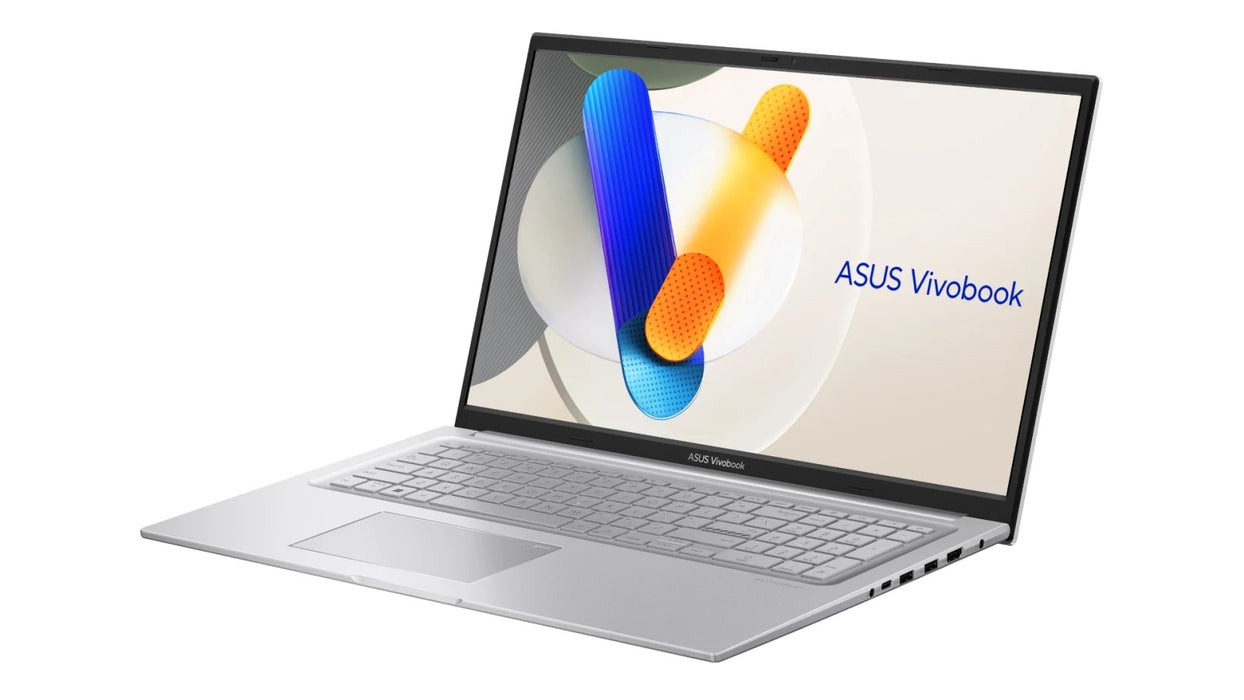ASUS Vivobook 17 X1704VA-AU1067, Core 5 120U, 17.3" FHD, IPS панел, 60Hz, 250 нита, AG, 16GB DDR5 SSD, 512 GB, Intel Graphics Cam, 720p, 50Whrs, NoOS, Cool Silver