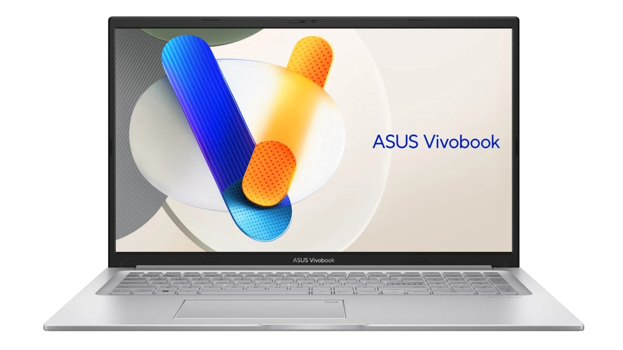 ASUS Vivobook 17 X1704VA-AU1067, Core 5 120U, 17.3" FHD, IPS панел, 60Hz, 250 нита, AG, 16GB DDR5 SSD, 512 GB, Intel Graphics Cam, 720p, 50Whrs, NoOS, Cool Silver