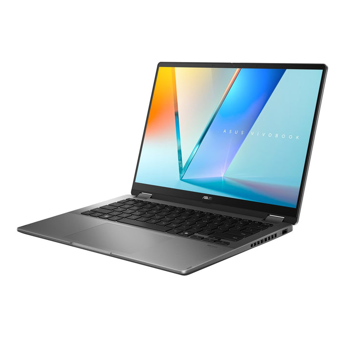 ASUS Vivobook 14 Flip TP3407SA-SG146W Ultra 5 226V 14.0"WUXGA Touch 60Hz 300nits AG 16GB LPDDR5X SSD512 Intel Arc Graphics CamFHD 70Whrs Win11 матово сив
