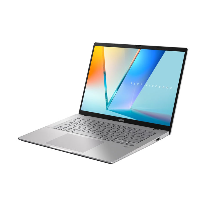 ASUS Vivobook S14 M3407GA-SF013W Ryzen AI 7 445 14.0" WUXGA 60Hz 300 нита 16GB DDR5 512GB SSD Radeon Graphics FHD уеб камера 70Wh батерия Windows 11 Алуминий Cool Silver