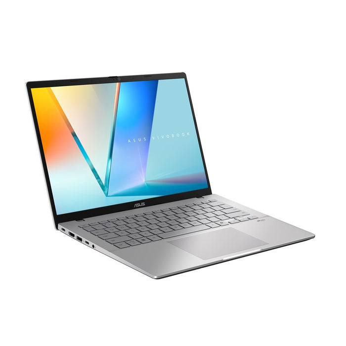ASUS Vivobook S14 M3407GA-SF013W Ryzen AI 7 445 14.0" WUXGA 60Hz 300 нита 16GB DDR5 512GB SSD Radeon Graphics FHD уеб камера 70Wh батерия Windows 11 Алуминий Cool Silver