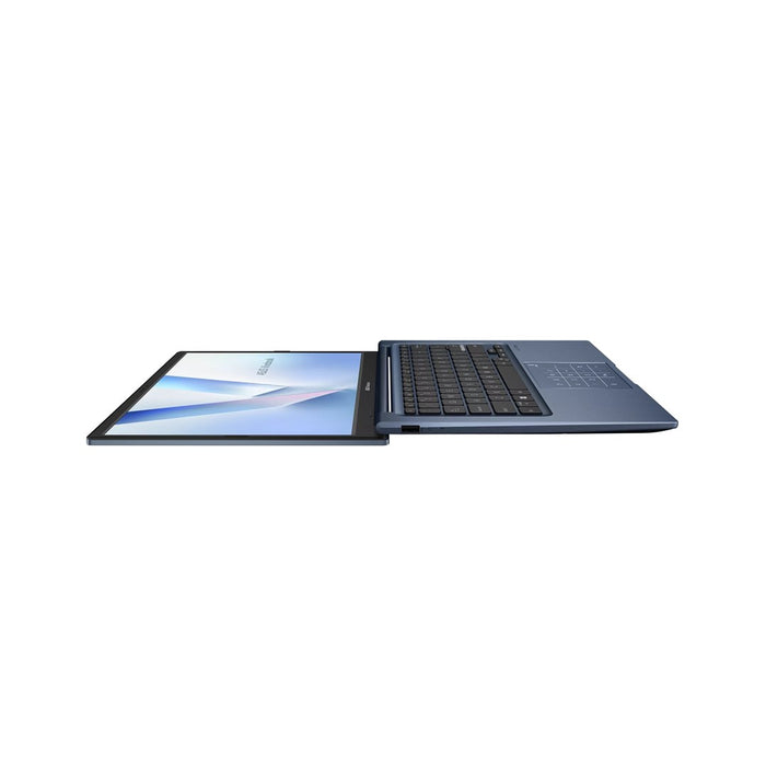 ASUS Vivobook 14 X1404VA-EB1619, Core 5 120U, 14.0"FHD IPS панел, 60Hz, 250 нита, AG, 16GB DDR5 SSD, 512 GB, Intel Graphics Cam, 720p, 42Whrs, NoOS, тих, син