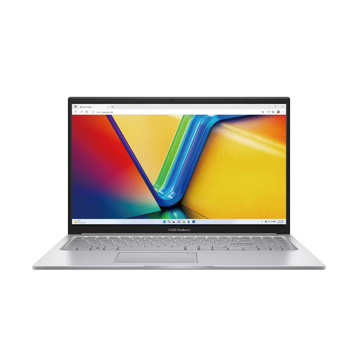 ASUS F1504VA-WS51 i5-1334U 15.6" FHD AG 16GB SSD 512GB Bluetooth Windows 11 Cool Silver (РЕОПАКОВАН) 2 години гаранция Нов Преопакован/Преопакован