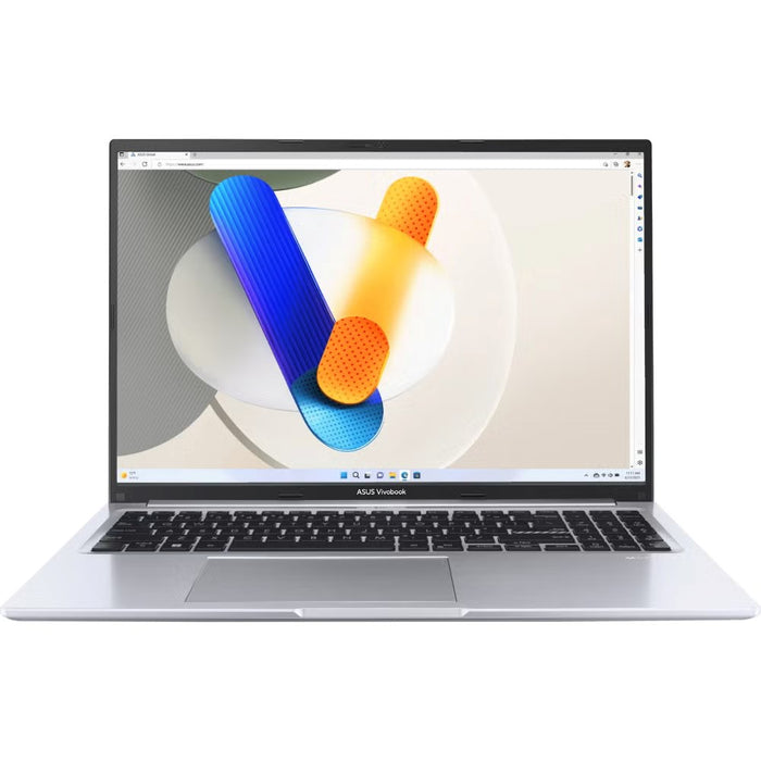 ASUS Vivobook 16 X1605VA-MB2825W, Core 9 270H, 16.0" WUXGA 60Hz, 300nits, 24GB DDR5 SSD, 512 GB, Intel Graphics 720p, 42Whrs, Win11, Cool Silver