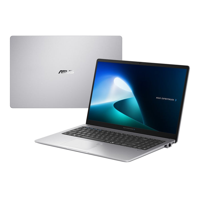 ASUS ExpertBook P1503CVA-S72319X Core 5 210H 15.6" FHD Wide View 60Hz 300 нита AG 16GB DDR5 512GB SSD Intel Graphics 720p уеб камера 50 Wh W11 Pro Misty Grey 3-годишна гаранция на място