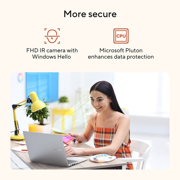 ASUS Vivobook 16 M1607KA-MB164W Copilot+ PC AMD Ryzen™ AI 5 330 Лаптоп 40.6 см (16") WUXGA 16 GB DDR5-SDRAM 512 GB SSD Wi-Fi 6 (802.11ax) Windows 11 Home Син