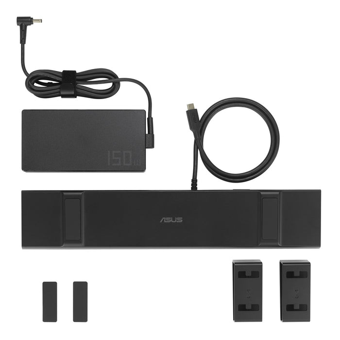 Докинг станция ASUS USB-C DC310 с кабел, USB 3.2 Gen 2 (3.1 Gen 2) Type-C, черна