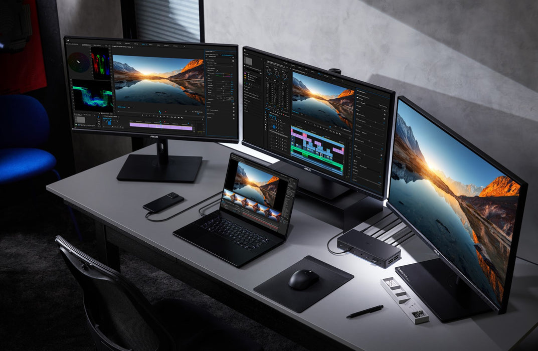Докинг станция ASUS Master Thunderbolt 5 DC510 с кабел, черна