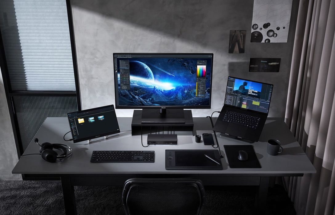 Докинг станция ASUS Master Thunderbolt 5 DC510 с кабел, черна
