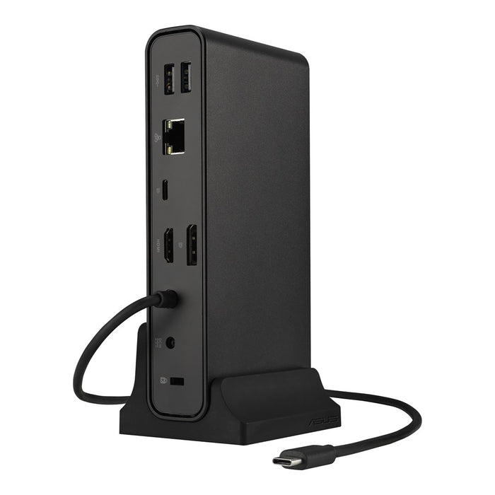 Докинг станция ASUS Triple Display USB-C DC300, USB 3.2 Gen 2 (3.1 Gen 2) Type-C, черна