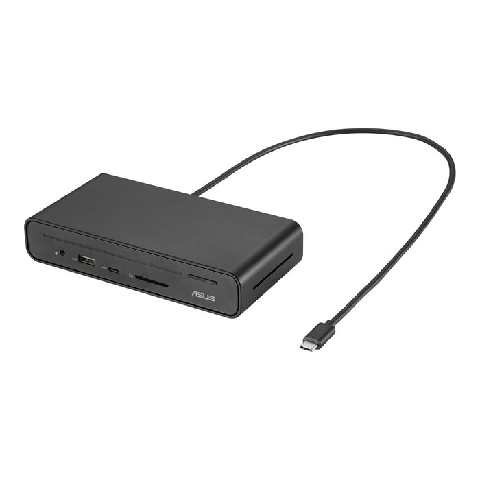 Докинг станция ASUS Triple Display USB-C DC300, USB 3.2 Gen 2 (3.1 Gen 2) Type-C, черна