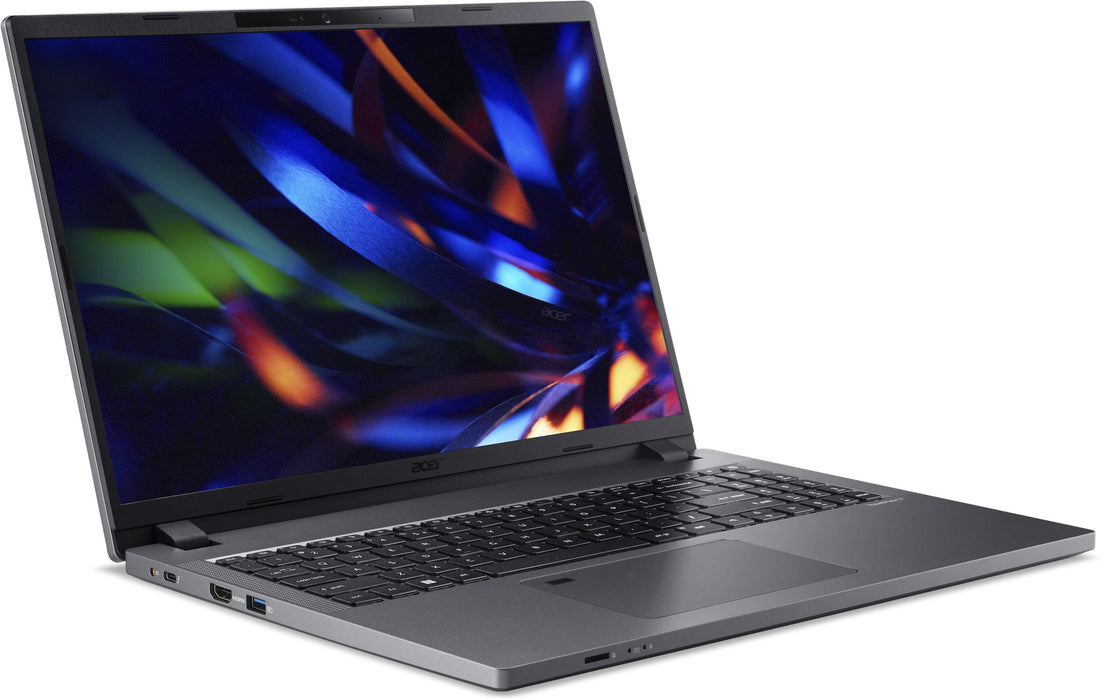Лаптоп ACER Travelmate TMP216-51-TCO-59WL - 16" IPS WUXGA(1920x1080), Intel Core i5-1334U, 16GB DDR5, 512GB M.2 SSD, Free DOS