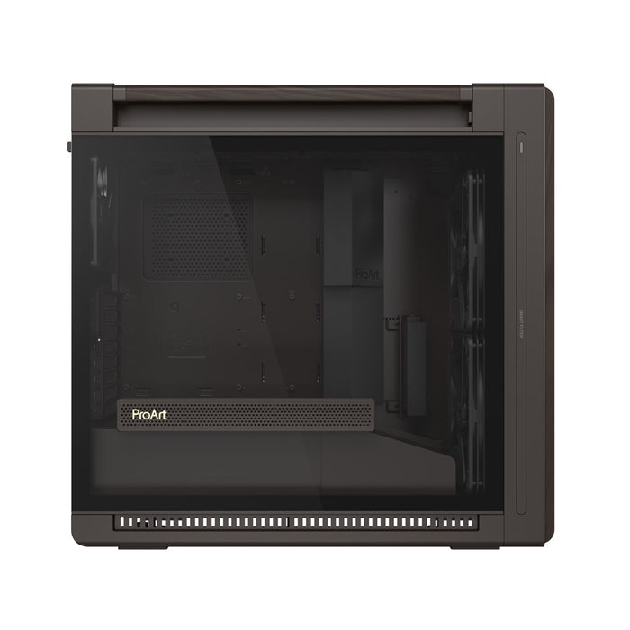 ASUS ProArt PA602 Wood Edition Retro Brown - Midi Tower с панел от закалено стъкло