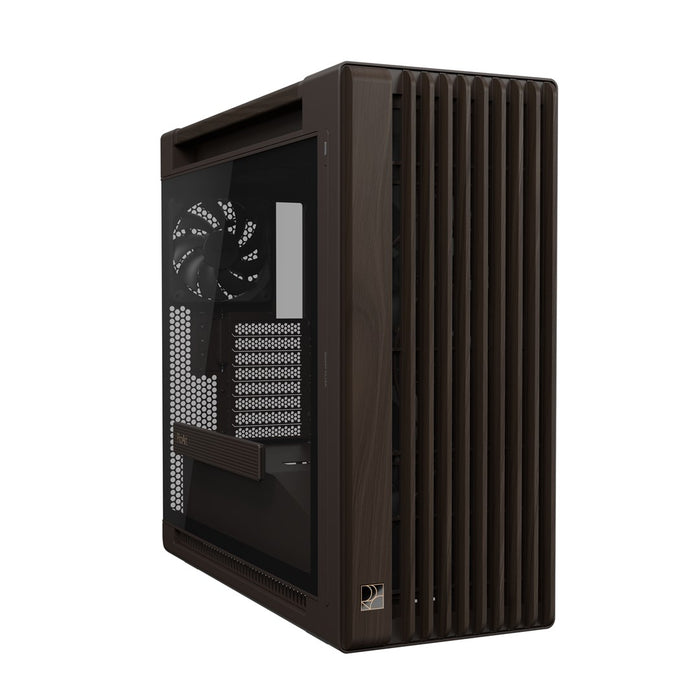 ASUS ProArt PA602 Wood Edition Retro Brown - Midi Tower с панел от закалено стъкло