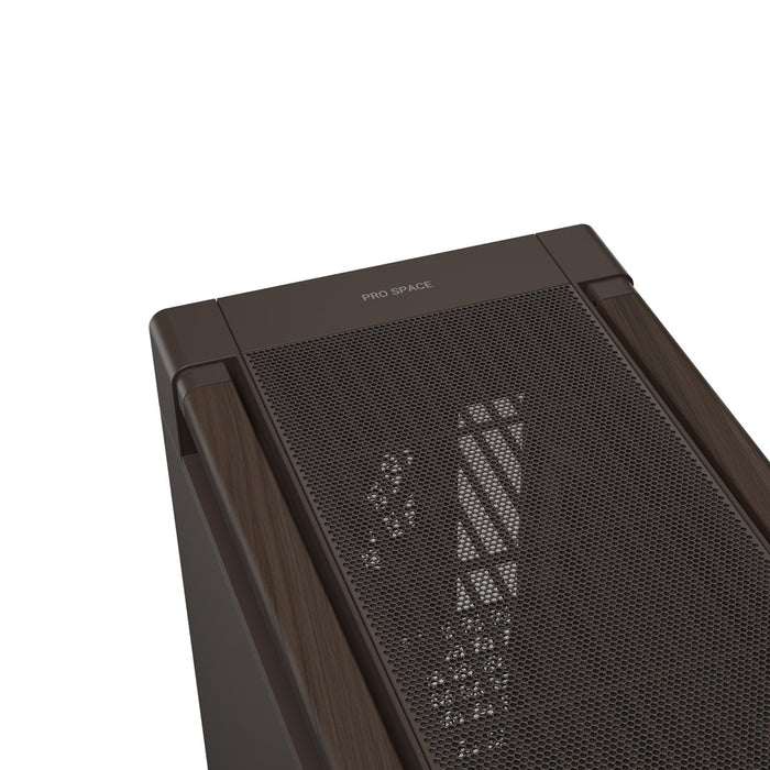 ASUS ProArt PA602 Wood Edition Retro Brown - Midi Tower с метален панел