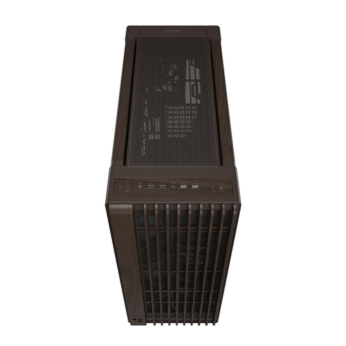 ASUS ProArt PA602 Wood Edition Retro Brown - Midi Tower с метален панел