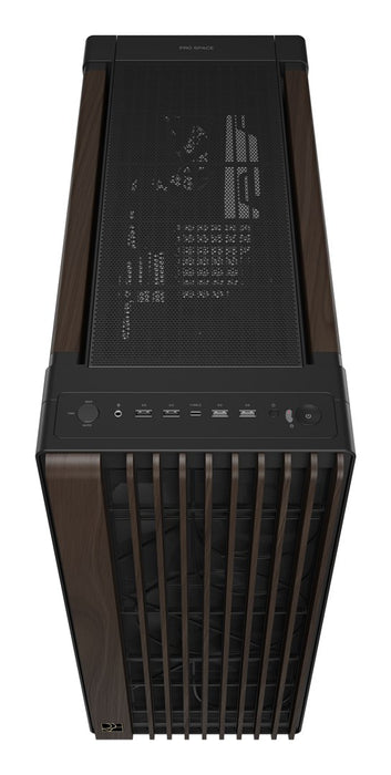 ASUS ProArt PA602 Wood Edition Modern Black - Midi Tower, черен, дървен